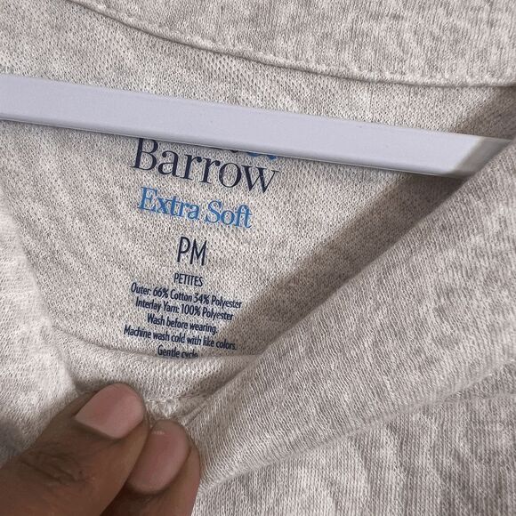 Croft & Barrow Womens Sweatshirt PM Textured Pullover Petites - Picture 3 of 3